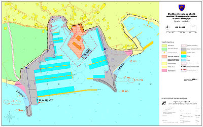 geplante Marina in Nerezine auf der Insel Losinj